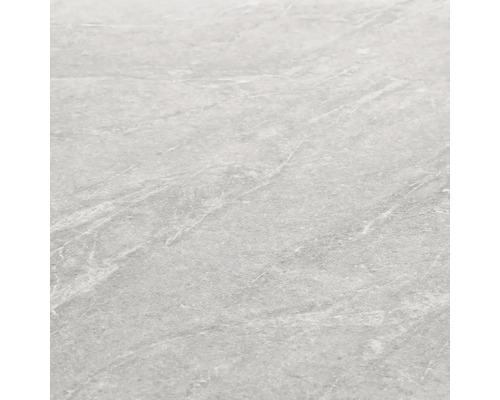 Minerálny obklad NAVA GREY WMT 524C 1200x600x4 mm Detail šedej dlaždice s mramorovou štruktúrou