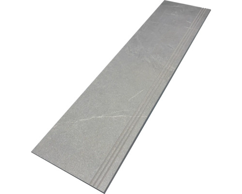 Sivá schodisková dlaždica