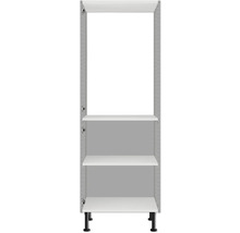 Regálový systém s tromi policami a nohami