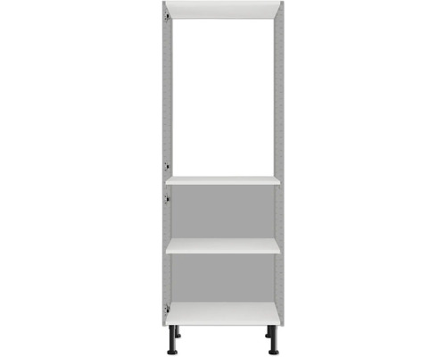 Regálový systém s tromi policami a nohami