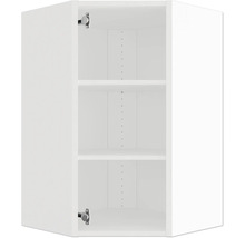 Otvorená kuchynská závesná skrinka s tromi priehradkami