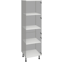 Kuchynská skrinka s policami a nastaviteľnými nohami