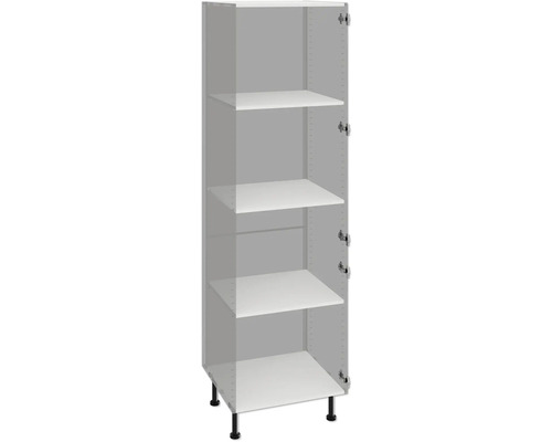 Kuchynská skrinka s policami a nastaviteľnými nohami