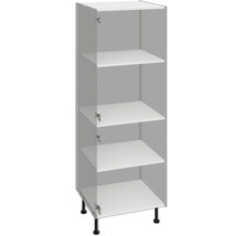 Kuchynská skrinka s policami a nožičkami