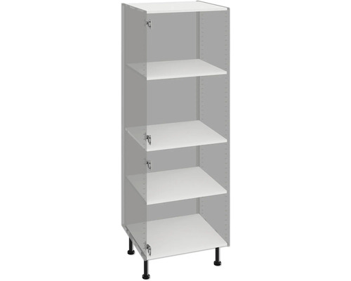 Kuchynská skrinka s policami a nožičkami