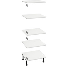 Doska umývadla s rôznymi možnosťami montáže do kúpeľne