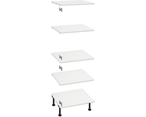 Doska umývadla s rôznymi možnosťami montáže do kúpeľne