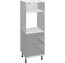 Kuchynská skrinka s policami a nožičkami