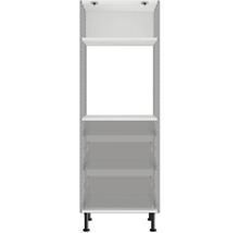 Kuchynská skrinka s policami a nožičkami