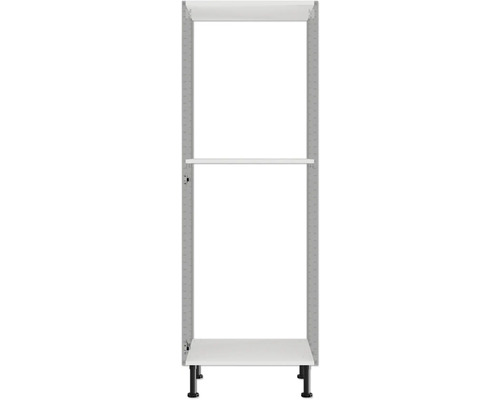 Kuchynský rám spodnej skrinky s jednou policou a výškovo nastaviteľnými nožičkami