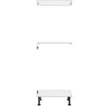 Stolová konštrukcia s nastaviteľnými nohami pre e-shop Hornbach