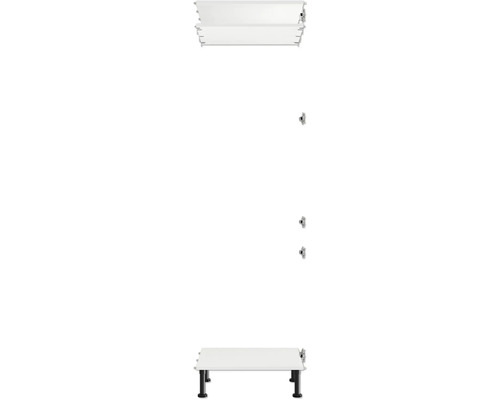 Polica s variabilným nastavením výšky