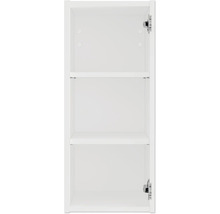 Biela kúpeľňová skrinka s policami