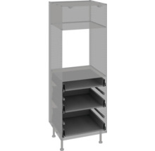 Kuchynská skrinka s výsuvmi na uloženie kuchynských potrieb