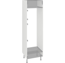 Kuchynská spodná skrinka s nožičkami a bielymi dvierkami