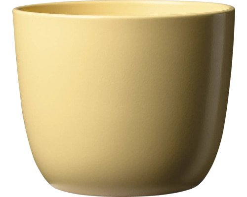 Kvetináč Sevilla Ø 11 x 9 cm matný žltý Žltý kvetináč