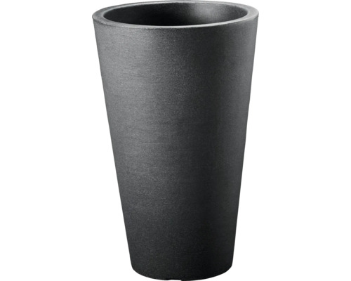 Vysoký plastový kvetináč