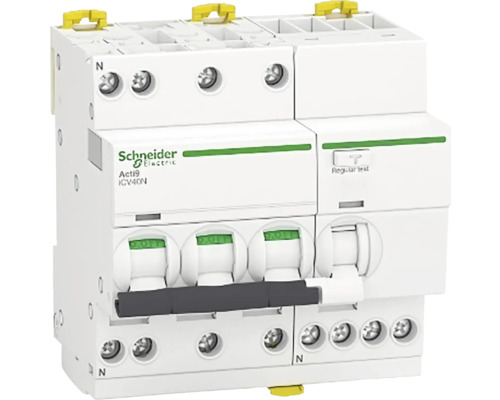 Prúdový chránič Schneider Electric AMA9DC3720 Acti9 iCV40N 3P+N 20A C 30mA A 6kA Logo Schneider Electric Istič