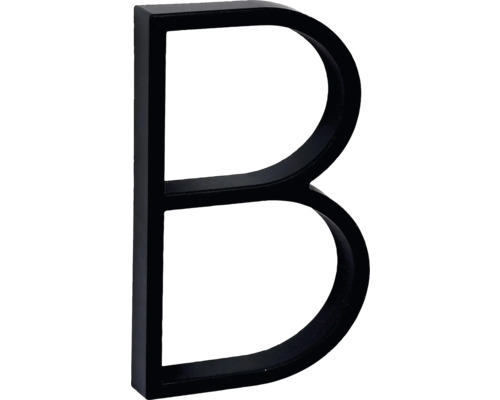 Písmeno B z kovu