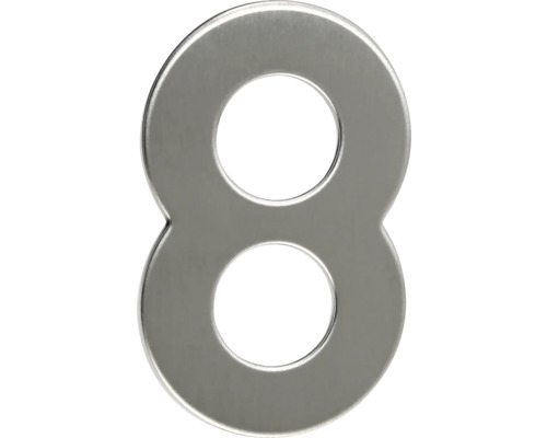 Kovové číslo domu 8