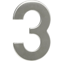 Číslo domu 3 z kovu