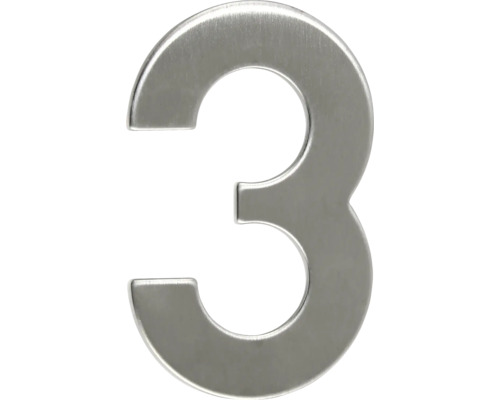 Číslo domu 3 z kovu