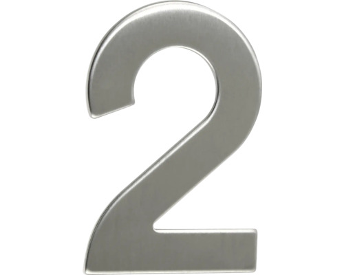 Číslo domu 2 z kovu