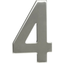 Číslo domu 4 z kovu