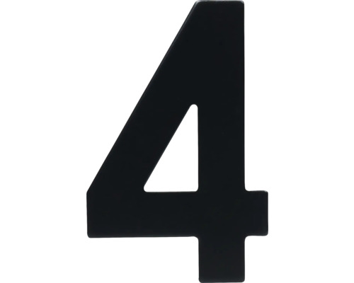 Číslo domu 4 z plastu