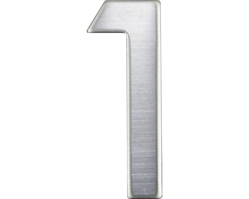 Číslo domu 1 z kovu