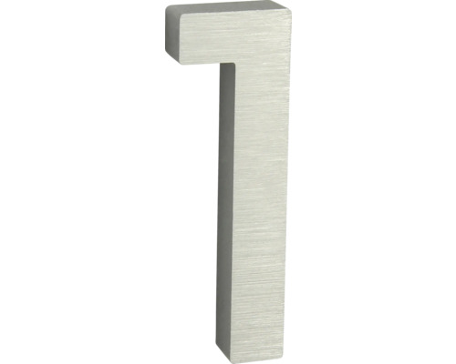 Číslo domu jedna z kovu