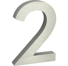 Číslo domu 2 z kovu