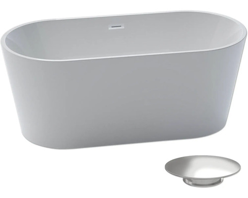 Voľne stojaca vaňa s prepadom a vypúšťacou armatúrou