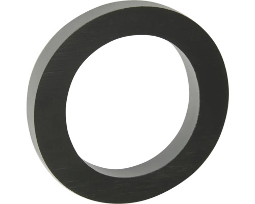 Hliníkové číslo 0 v „3D“ prevedení RN.100LV.0.AL.CE Čierny kovový krúžok