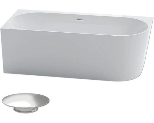 Voľne stojaca vaňa s odtokovou súpravou