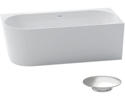 Obdĺžniková vaňa s odtokovou armatúrou