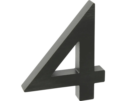 Číslo domu 4 z dreva