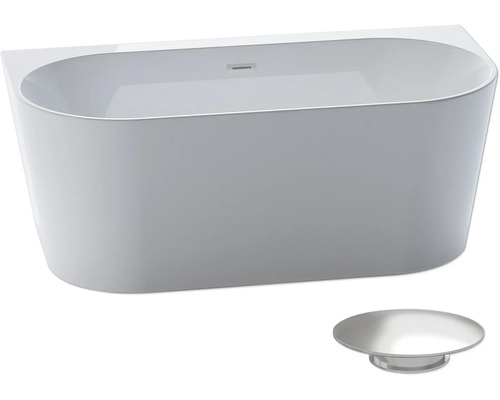 Voľne stojaca vaňa s odtokovou súpravou