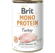 Brit Mono Protein psí konzerva s morčacím mäsom