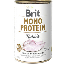 Brit Mono Protein psie krmivo králik v konzerve