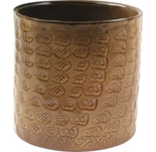 Dekoratívny kvetináč s reliéfnym vzorom pre vnútorné použitie