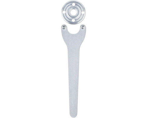 Kľúč pre uhlovú brúsku na výmenu rezných kotúčov