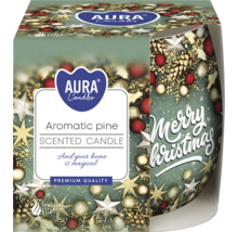 Aura Candles vonná sviečka Aromatic Pine v balení
