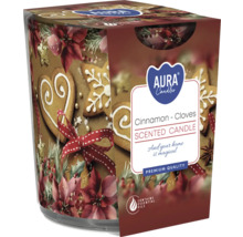 Aura Candles vonná sviečka škorica a klinček