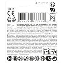 Informácie a varovania pre gombíkové batérie Varta