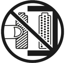 Symbol: Nedotýkajte sa