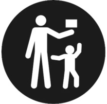 Symbol: Uchovávajte mimo dosahu detí