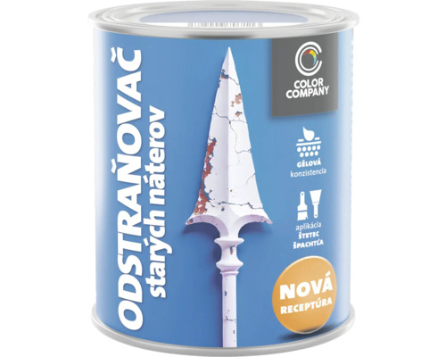 Farba na odstránenie starých náterov v plechovke