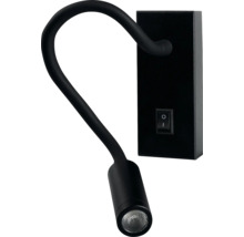 Otočná LED nástenná lampa so spínačom pre flexibilné osvetlenie
