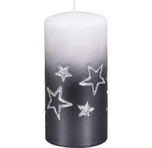Sviečka s motívmi hviezd